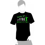 T-shirt "Look at my Evolution" Skater